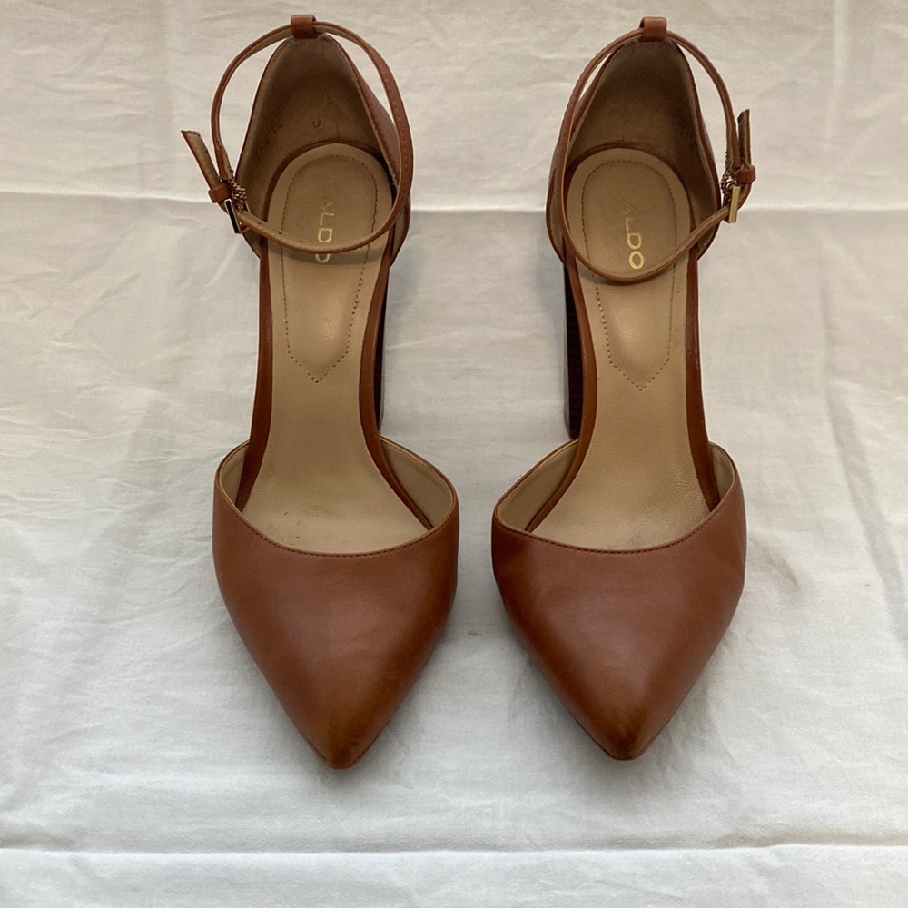 Aldo brown heel